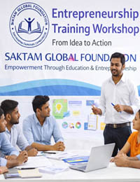 Entrepreneurship Training Workshop - Saktam Global Foundation